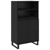 Highboard Black 60 x 36 x 110 cm Engineered wood 879622