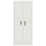 Storage Cabinet White 60 x 40 x 140 cm Steel 891741