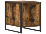 Bedside Table 2 pcs Smoke Oak 39.5 x 30 x 50 cm Engineered Wood 886647