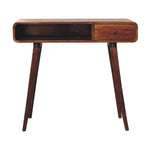 Curved Chestnut Writing Desk IN3606