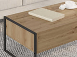 Coffee Table Artisian Oak 100 x 46 x 40 cm Engineered Wood 886449