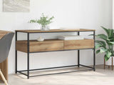 Console Table Artisan Oak 100 x 40 x 75 cm Engineered Wood 882228