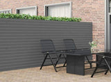 Garden Fence Double-Sided Grey 1.8x5 m PVC 42002627