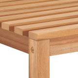 Garden Dining Set Natural Teak Smooth sanded teak hardwood Standard 3157154