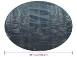 92976 Floating PE Solar Pool Film 417 cm Black and Blue