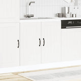 Sink Base Cabinet Lucca White Engineered Wood 853687