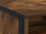 Bedside Table 2 pcs Smoke Oak 50 x 39.5 x 50 cm Engineered Wood 886671