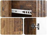 Sideboard Old Wood 66 x 34.5 x 90 cm Engineered Wood 894633