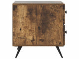 Bedside Cabinet Smoked Oak 43 x 34.5 x 47.5 cm Engineered Wood 895455