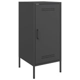 Sideboards 2 pcs Black 36x39x79 cm Steel 843013