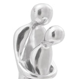 ZNTS Sculpture Silver 10x16x49 cm Aluminium 42000135