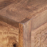 Console Table 90x30x75 cm Solid Mango Wood 286555