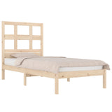 Bed Frame without Mattress 90x200 cm Solid Wood Pine 3104463