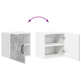 Wall Cabinet LUCCA Concrete Grey 40 x 31 x 40 cm 884880