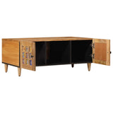 Coffee Table Natural 100 x 54 x 40 cm Solid Mango Wood 4018272