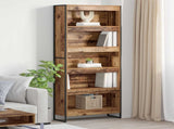 Book Cabinet 2 pcs Old Wood 80 x 30 x 189.5 cm Engineered Wood 3403014