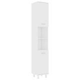 3 Piece Bathroom Furniture Set White Engineered Wood 3056952