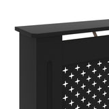 Radiator Cover Black 172x19x81.5 cm MDF 288198