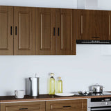 Kitchen Wall Cabinet Porto Brown Oak Engineered Wood 854064