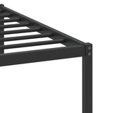 Bed Frame without Mattress Smoked Oak 100x200 cm Engineered Wood 4106738