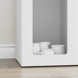 Sideboard White 59 x 35 x 100.5 cm Engineered Wood 891334