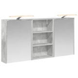 Bathroom Cabinet Set 3 pcs 126 x 16 x 62.5 cm Engineered wood 3403835