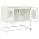TV Cabinet White 68x39x60.5 cm Cold-rolled Steel 853337