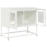 ZNTS TV Cabinet White 68x39x60.5 cm Cold-rolled Steel 853337