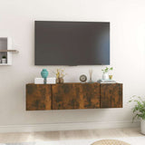 TV Cabinet Set 2 pcs Brown 60 x 30 x 30 cm Engineered Wood 815868