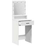 Dressing Table White 50 x 41 x 135 cm Engineered Wood 865091