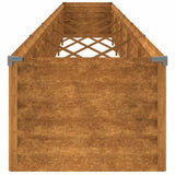 Garden Raised Bed 580x50x36 cm Corten Steel 151980