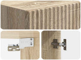 Cabinet Set 2 pcs Sonoma Oak 33 x 34.5 x 87 cm Engineered Wood 3416810