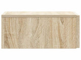 Wall-Mounted Bedside Cabinet 2 pcs Sonoma Oak 33 x 34.5 x 20 cm 898430