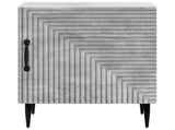 Bedside Cabinet Concrete Grey 43 x 34.5 x 50 cm Engineered Wood 894801