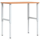 Workbench 100x60x cm Solid Wood Beech Rectangular 3309706