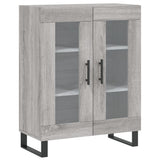 Highboard Grey Sonoma 69.5x34x180 cm Engineered Wood 3189347