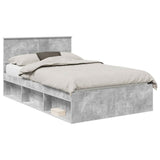 Bed Frame with Headboard Concerte 120 x 190 cm Solid Pine Wood 3410630