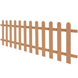 Picket Fence WPC 200x60 cm 42822