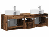 Bathroom Cabinet Set 3 pcs Old Wood 49.5 x 44.5 x 65 cm 3405685