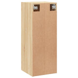 Wall Mounted Cabinet Sonoma Oak 34.5x34x90 cm Engineered Wood 835021