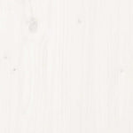 Bed Frame without Mattress White 180x200 cm Super King Solid Wood Pine 3301780
