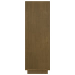 Book Cabinet/Room Divider Honey Brown 80x35x103 cm Solid Pinewood 810887