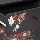 Bedside Table Multicolour 50 x 33 x 60 cm Solid Mango Wood 4018708