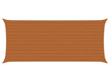 Sun Shade Sail Orange and Brown 7 x 4 m 100% Polyester Oxford 42031051
