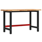 Workbench 140x60x83 cm Solid Wood Acacia Rectangular 3309674