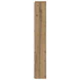 Headboard Cabinet with Shelf Artisan oak Engineered wood 879629