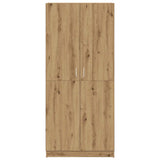 Wardrobe Artisan Oak 90x52x200 cm Engineered Wood 855885