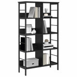 Bookshelf Black Oak 82 x 32 x 144.5 cm Engineered Wood 883982