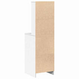 Highboard with Drawer White 40 x 41 x 135 cm Engineered wood 865046