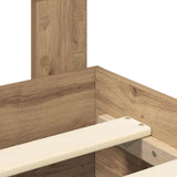 Bed Frame with Drawer with Headboard Manual Engineered Wood 3411658